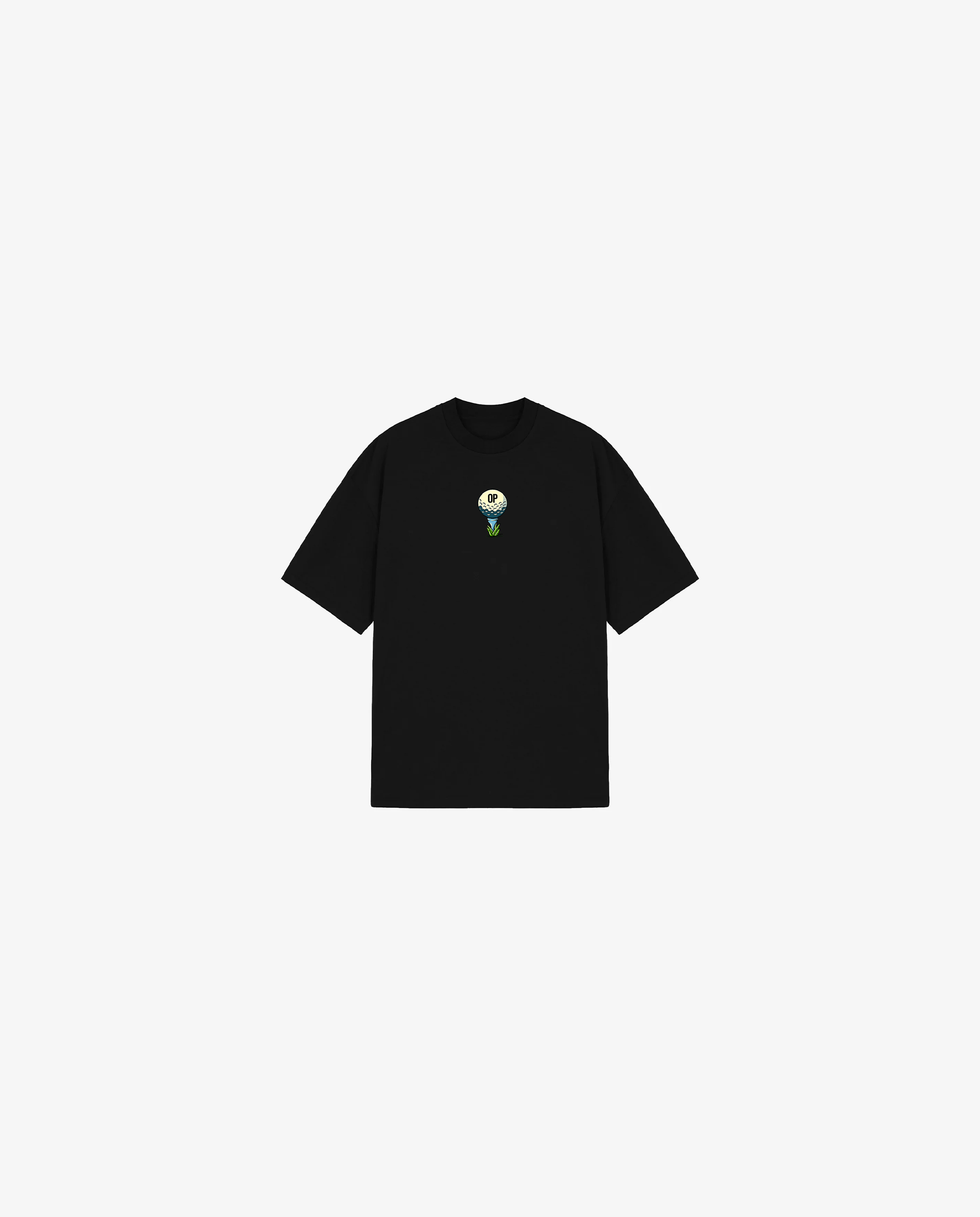 BLACK KIDS T-SHIRT GOLF CLUB