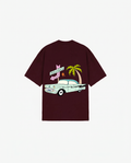 BURGUNDY T-SHIRT RETRO