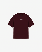 BURGUNDY T-SHIRT FISHING CLUB