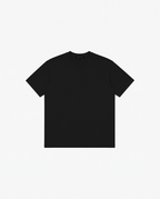 BLACK REGULAR FIT T-SHIRT