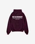 BURGUNDY HOODIE NSO