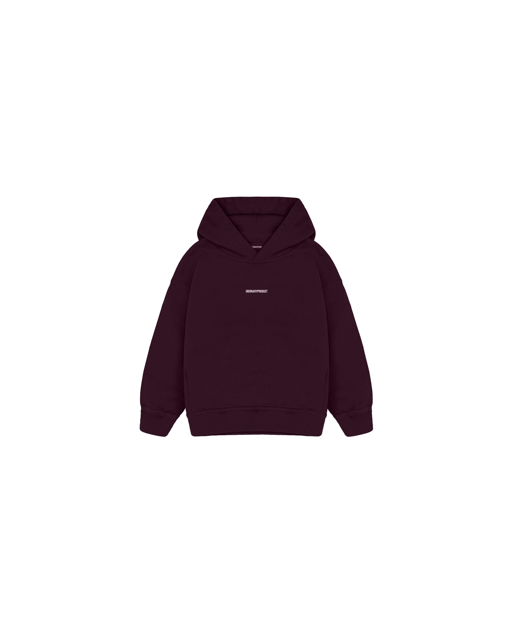 BURGUNDY KIDS HOODIE