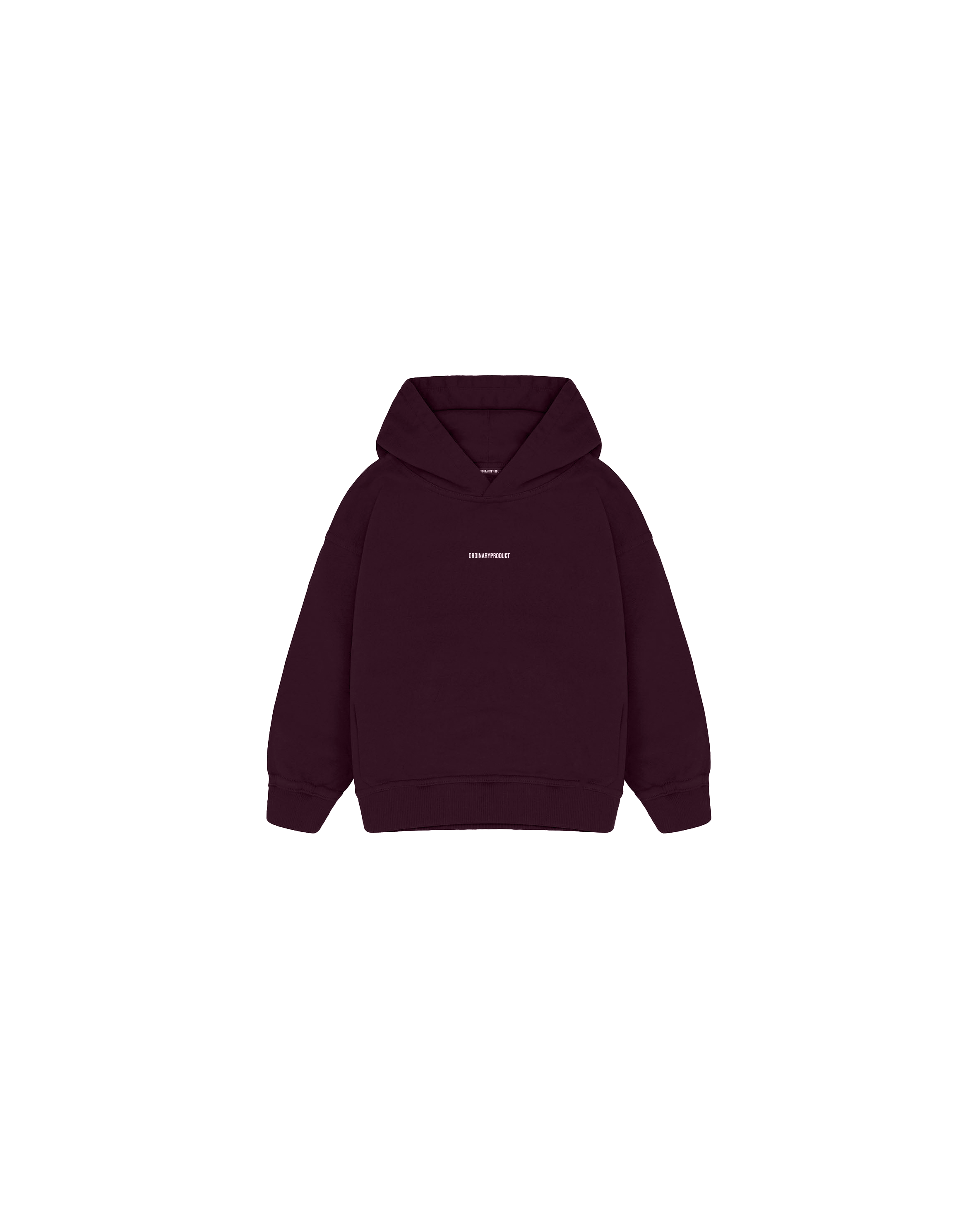 BURGUNDY KIDS HOODIE
