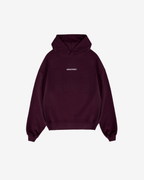 BURGUNDY HOODIE NSO