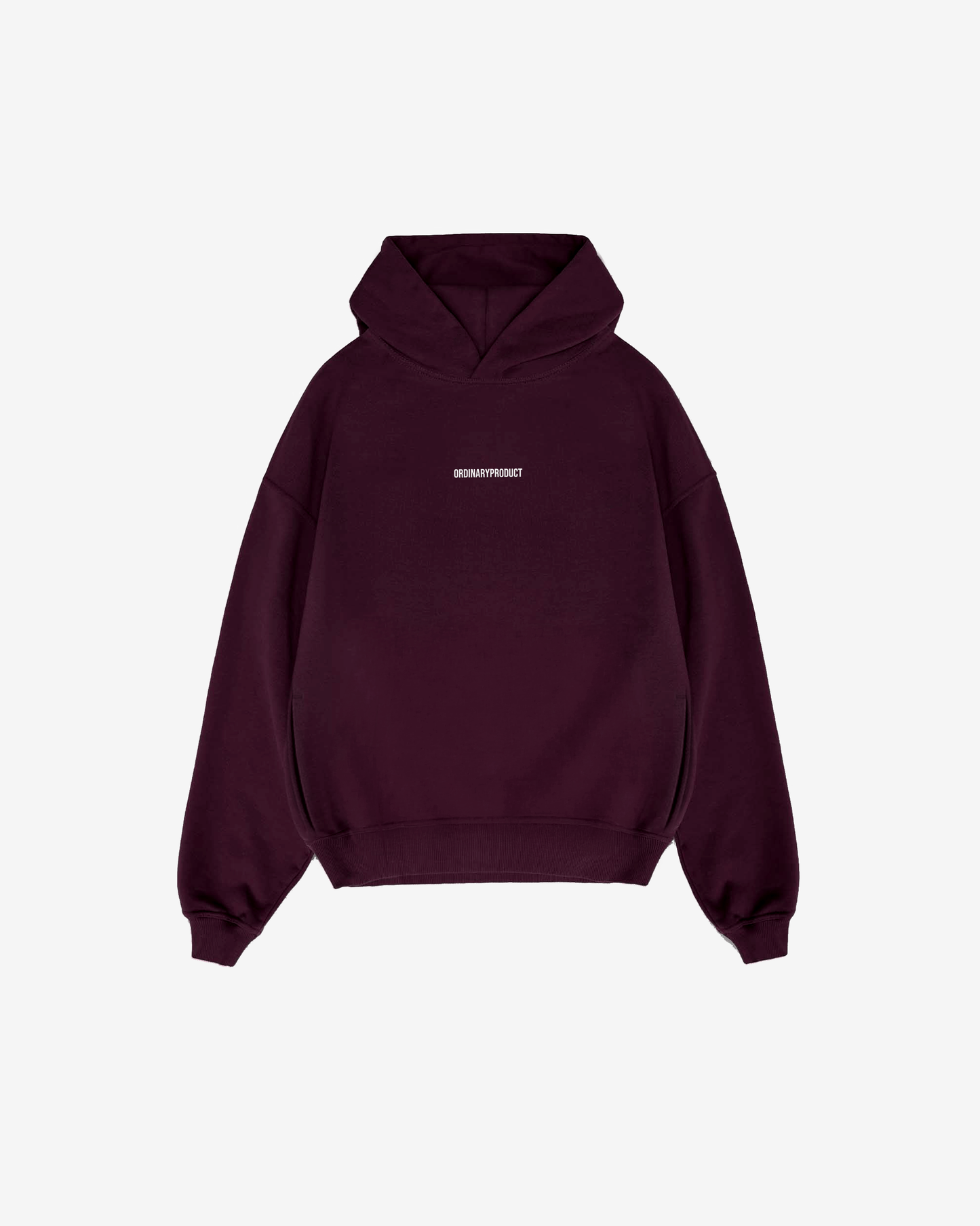 BURGUNDY HOODIE NSO