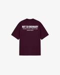 BURGUNDY T-SHIRT NSO