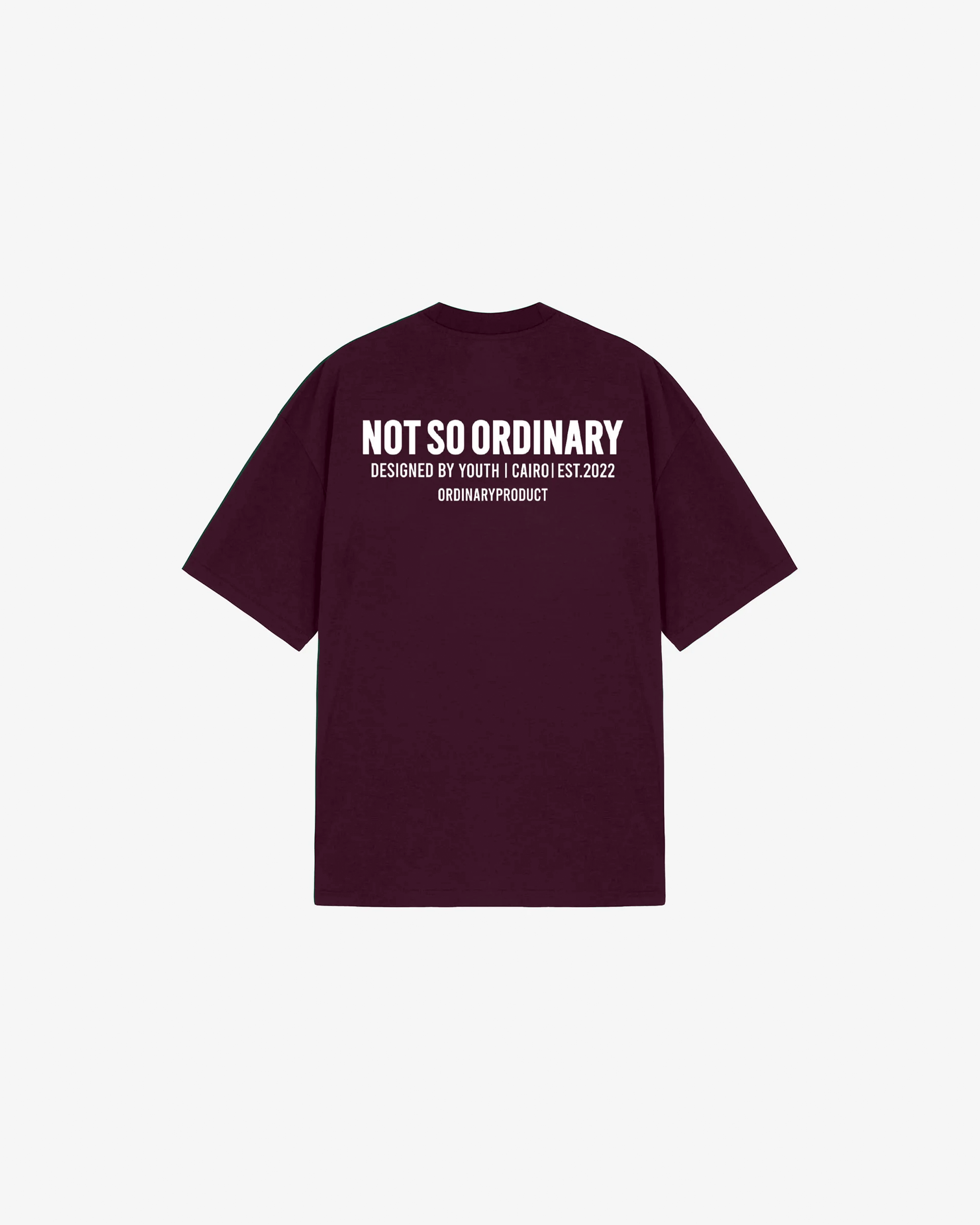 BURGUNDY T-SHIRT NSO