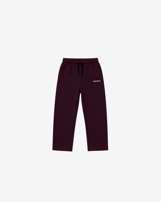 BURGUNDY KIDS SWEATS