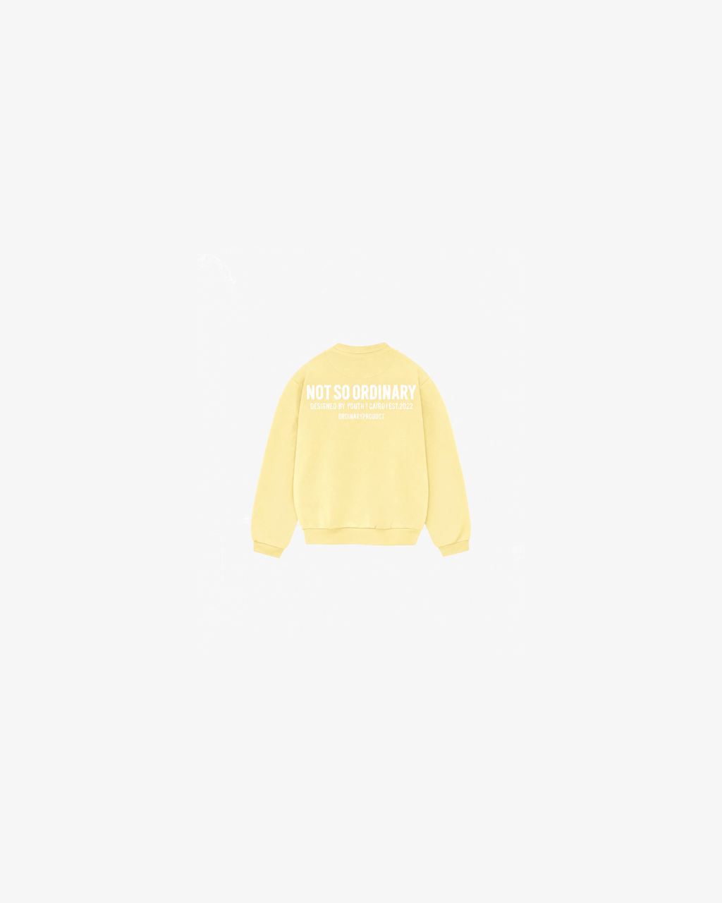 BUTTER YELLOW KIDS CREWNECK