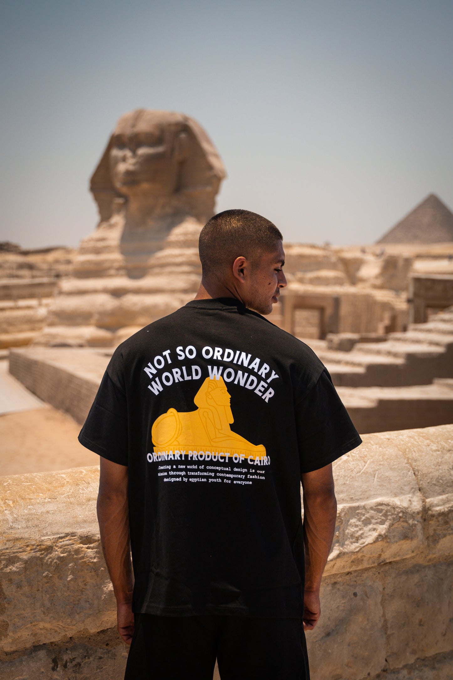 BLACK T-SHIRT SPHINX