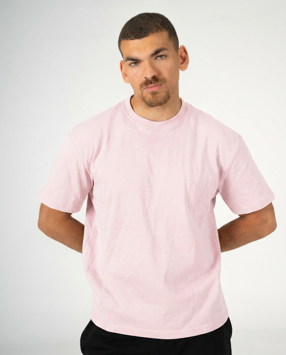 PINK REGULAR FIT T-SHIRT