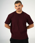 BURGUNDY REGULAR FIT T-SHIRT