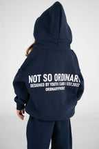 NAVY KIDS HOODIE