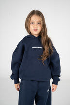NAVY KIDS HOODIE