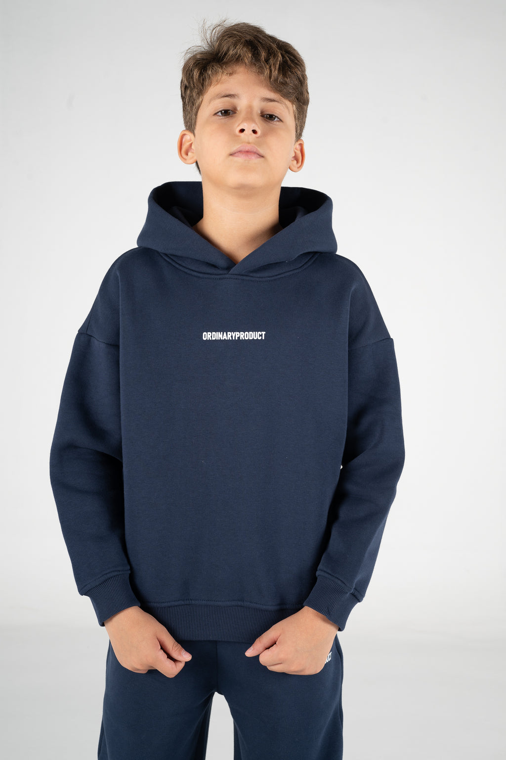 NAVY KIDS HOODIE