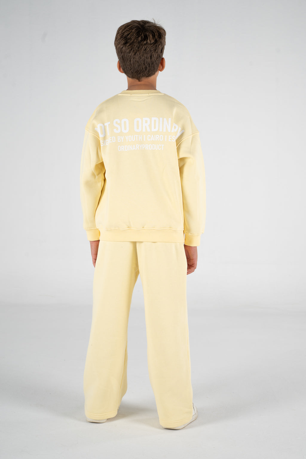 BUTTER YELLOW KIDS CREWNECK