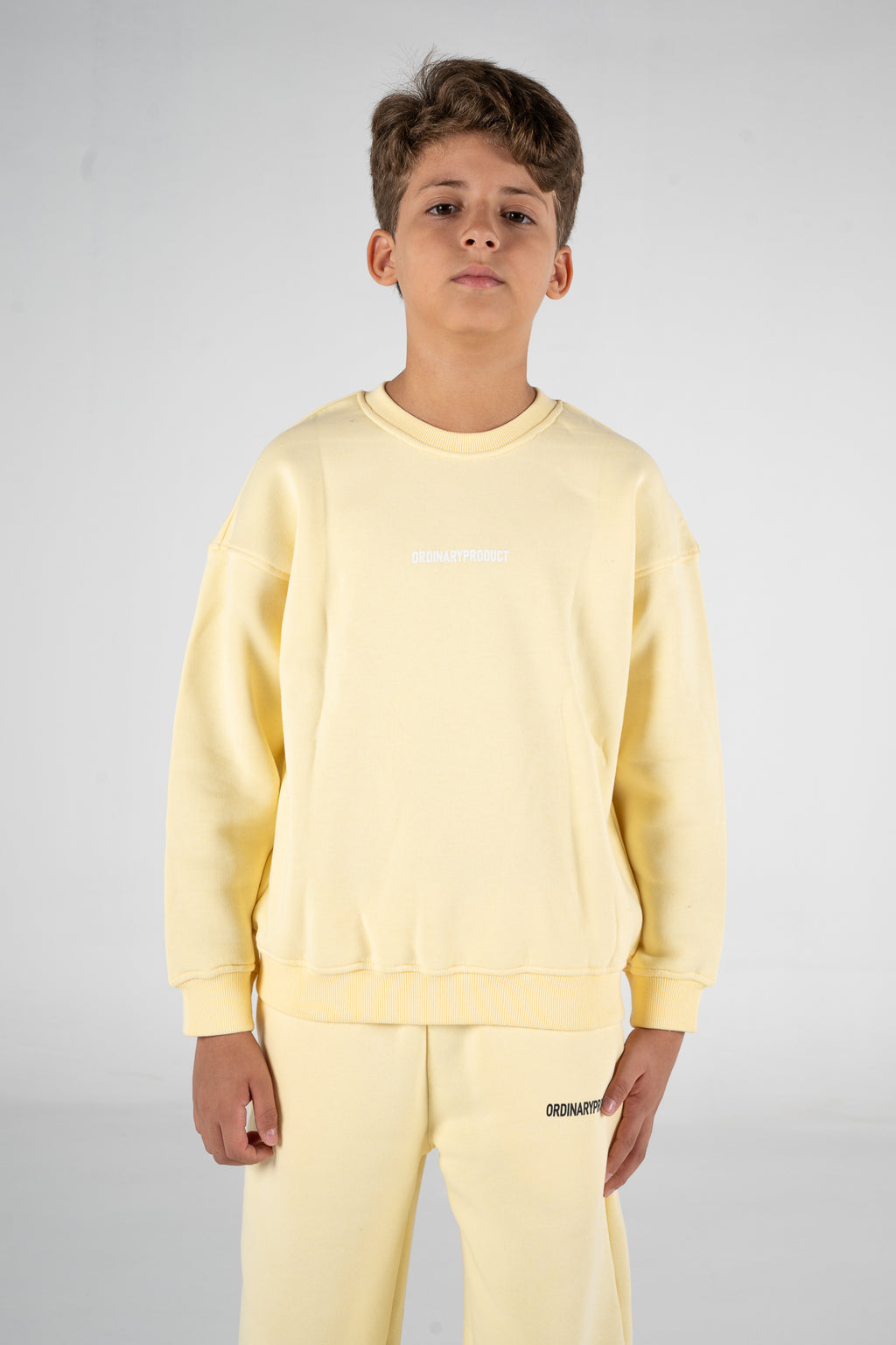 BUTTER YELLOW KIDS CREWNECK