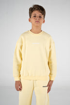 BUTTER YELLOW KIDS CREWNECK