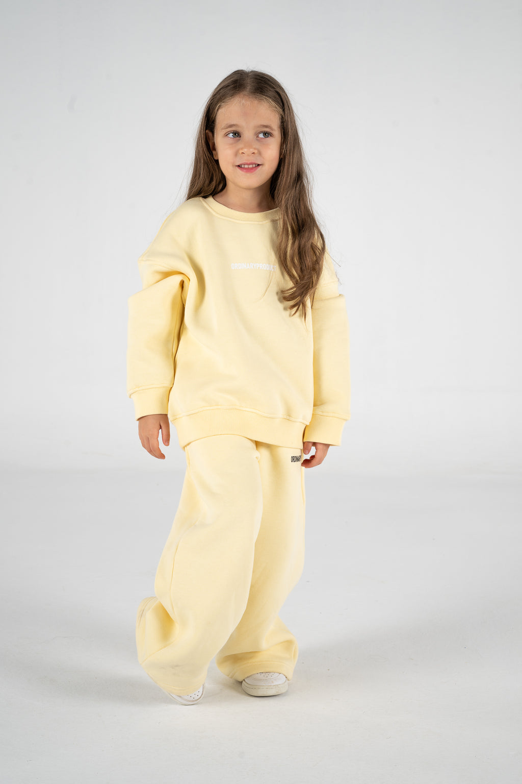 BUTTER YELLOW KIDS CREWNECK