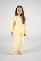 BUTTER YELLOW KIDS CREWNECK