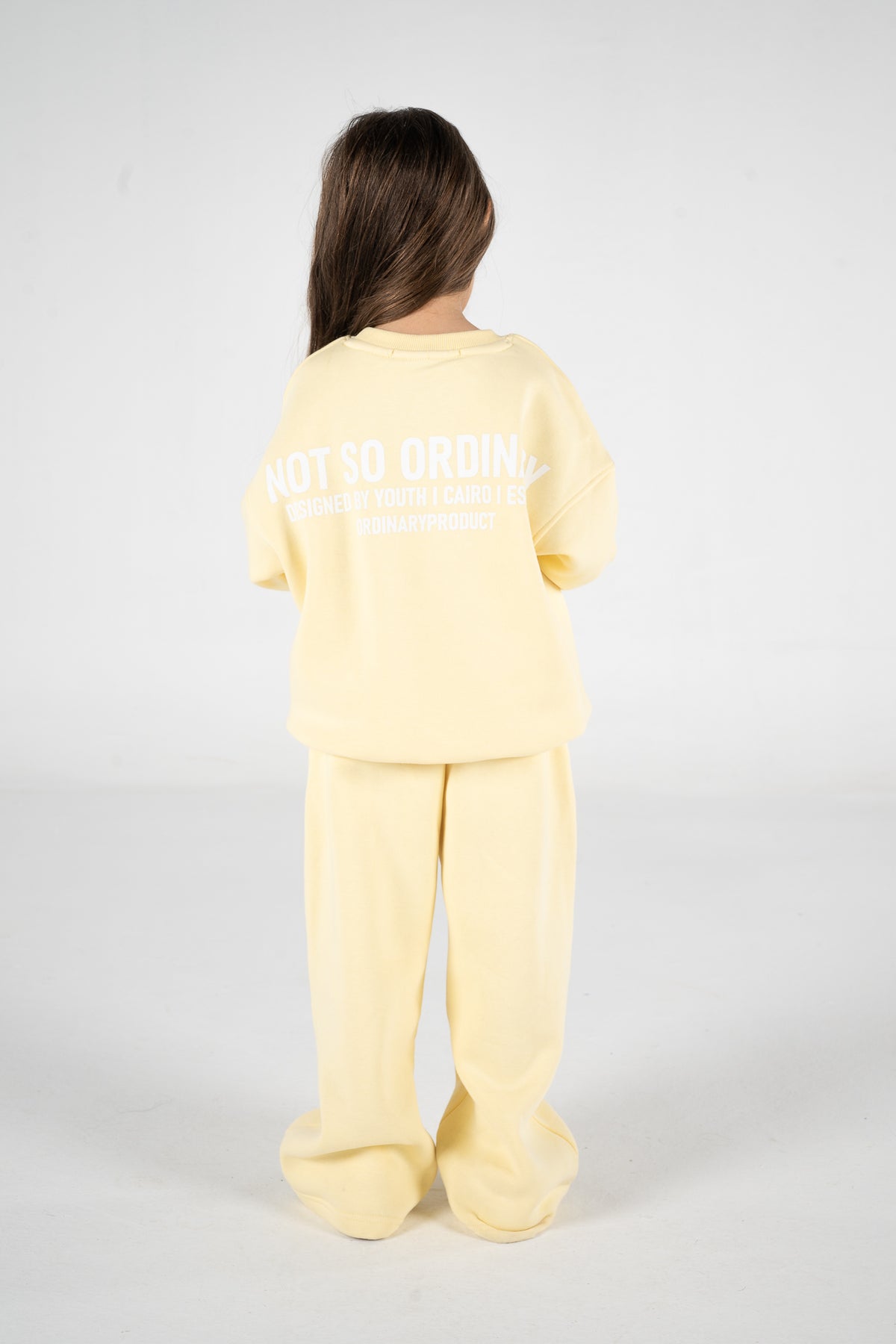 BUTTER YELLOW KIDS CREWNECK