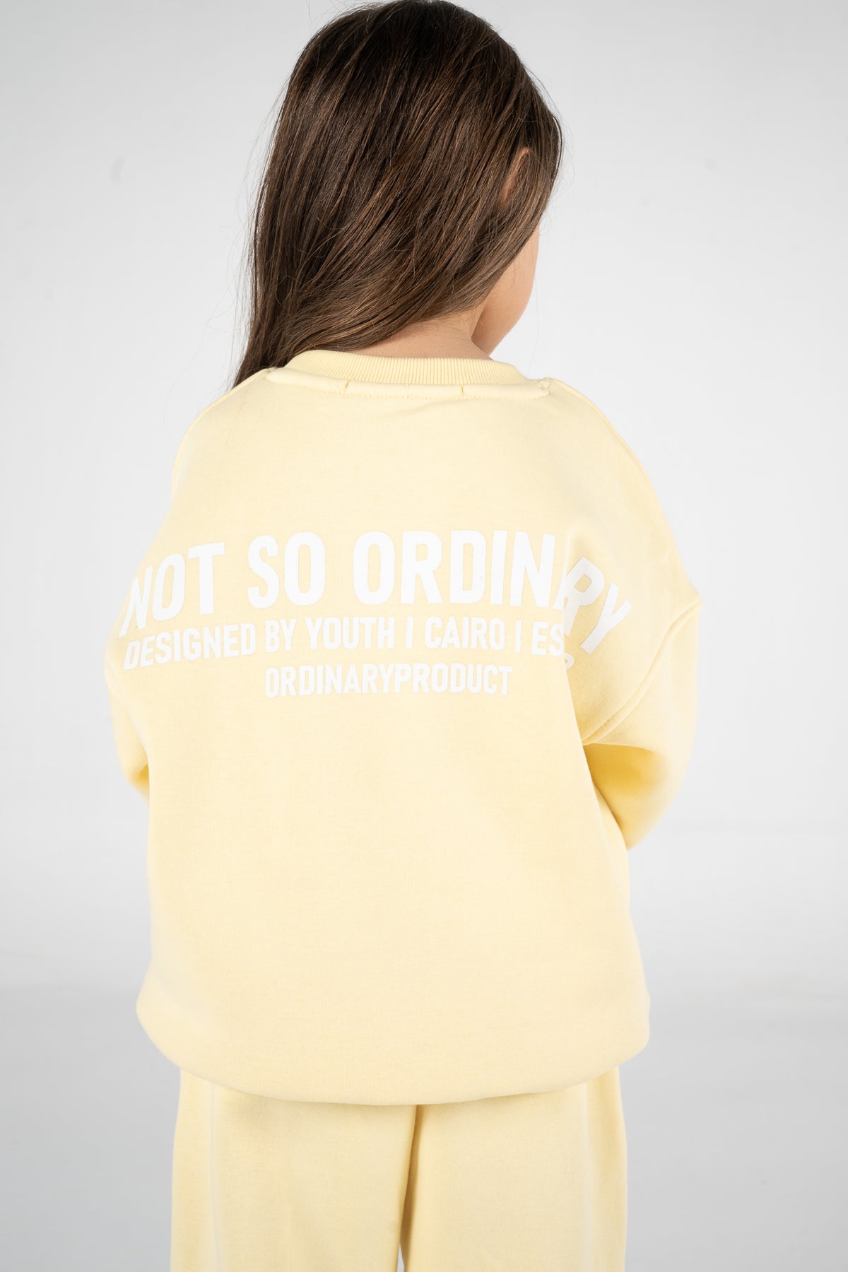 BUTTER YELLOW KIDS CREWNECK