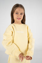 BUTTER YELLOW KIDS CREWNECK
