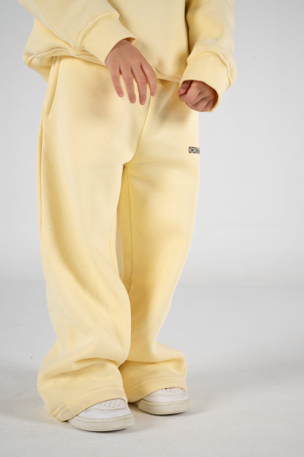 BUTTER YELLOW KIDS SWEATS