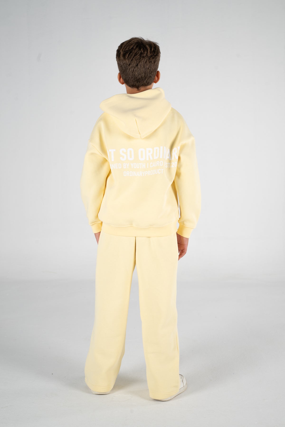 BUTTER YELLOW KIDS HOODIE