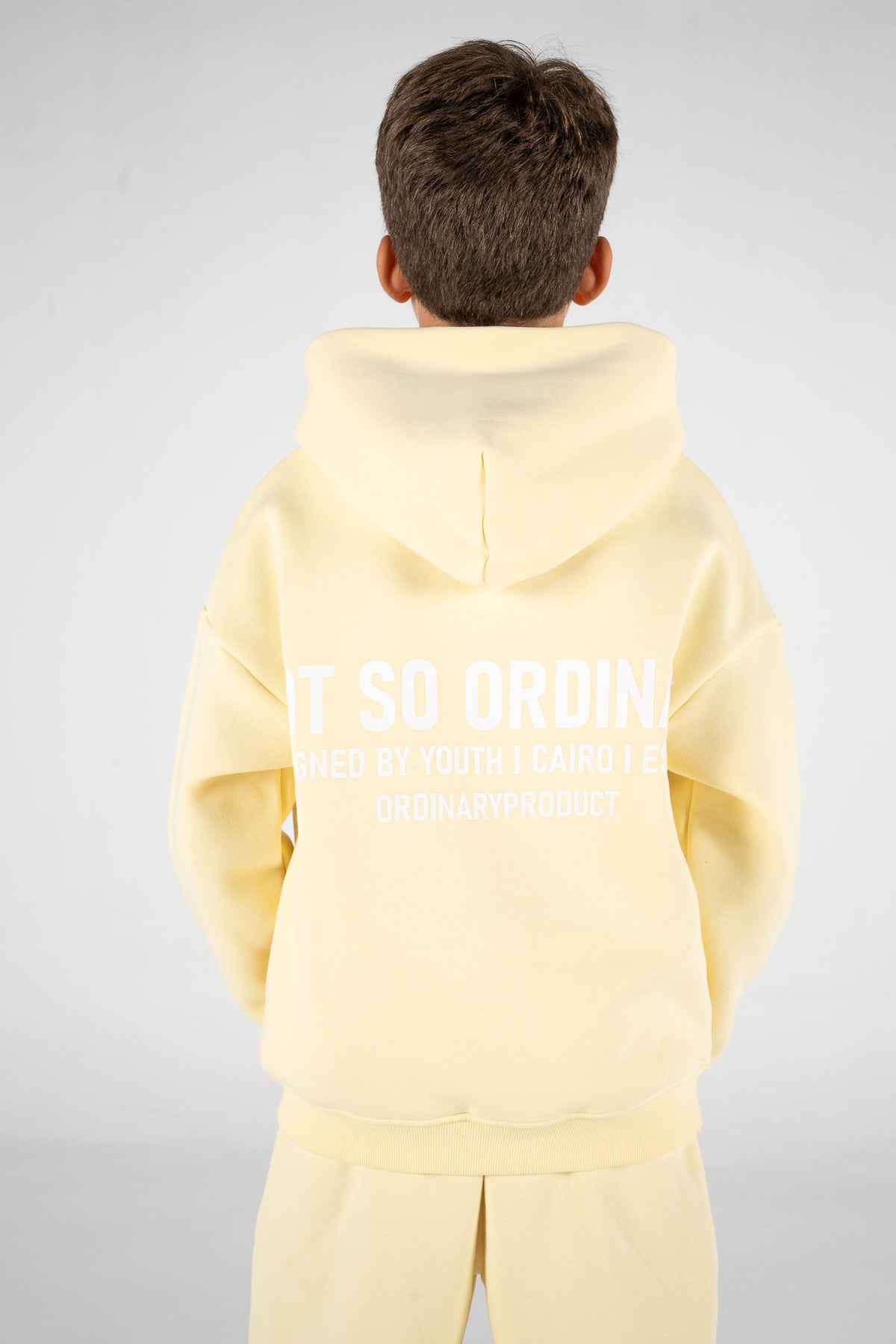BUTTER YELLOW KIDS HOODIE