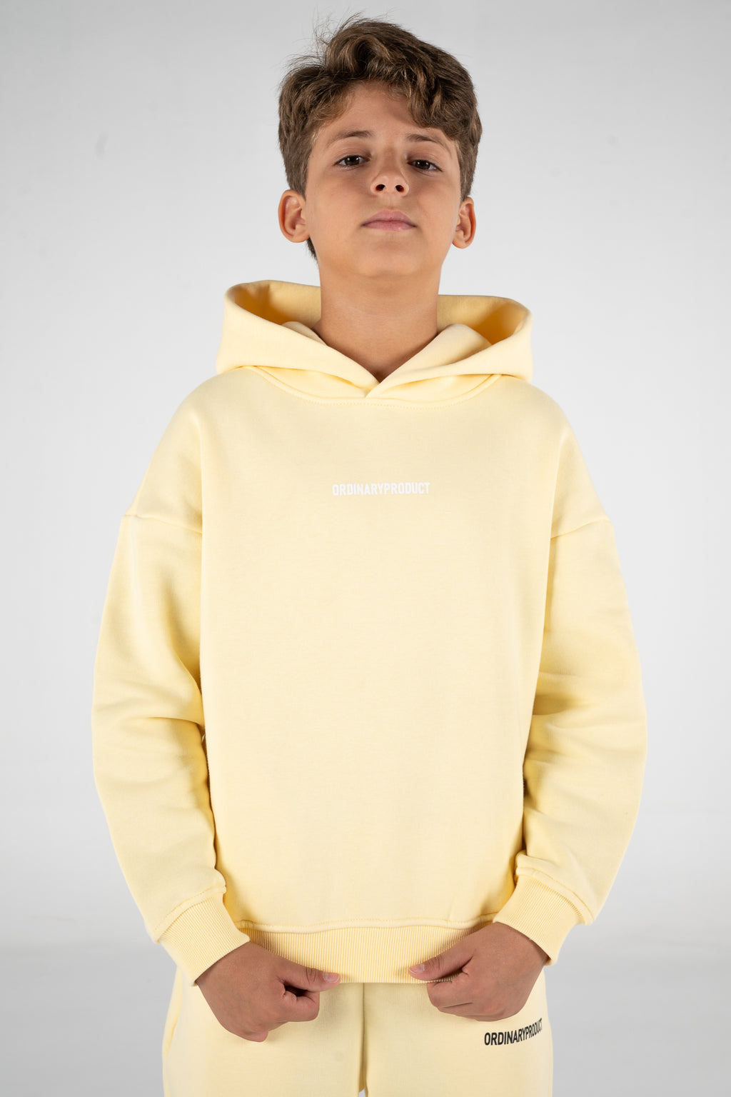 BUTTER YELLOW KIDS HOODIE