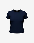 NAVY BABY TEE