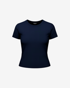 NAVY BABY TEE