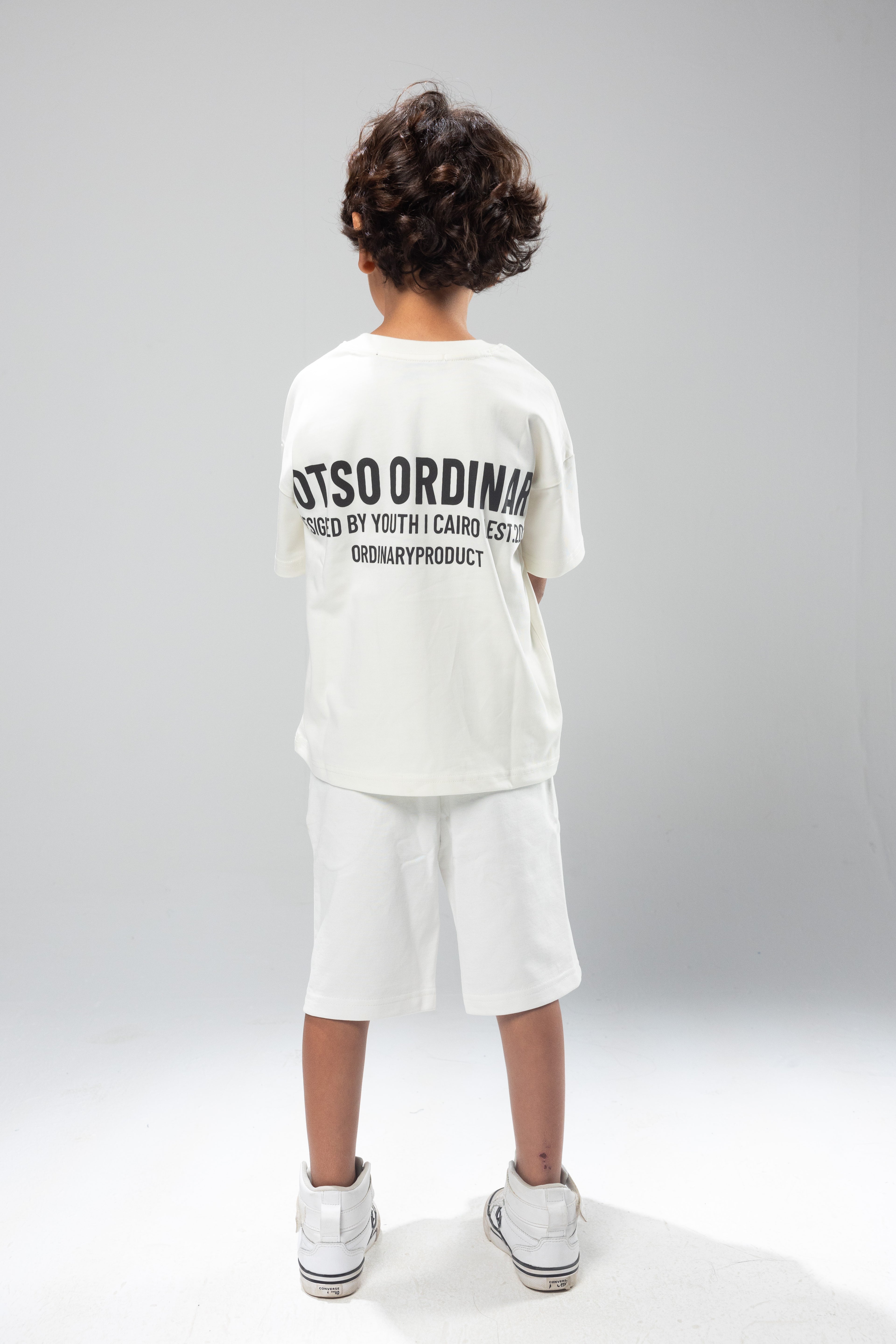 WHITE KIDS T-SHIRT