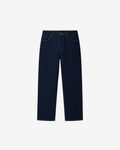 DENIM BLUE STRAIGHT FIT JEANS