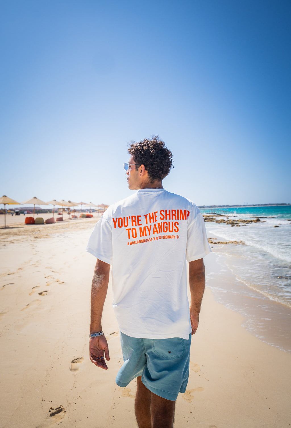 WHITE SHRIMP OP T-SHIRT