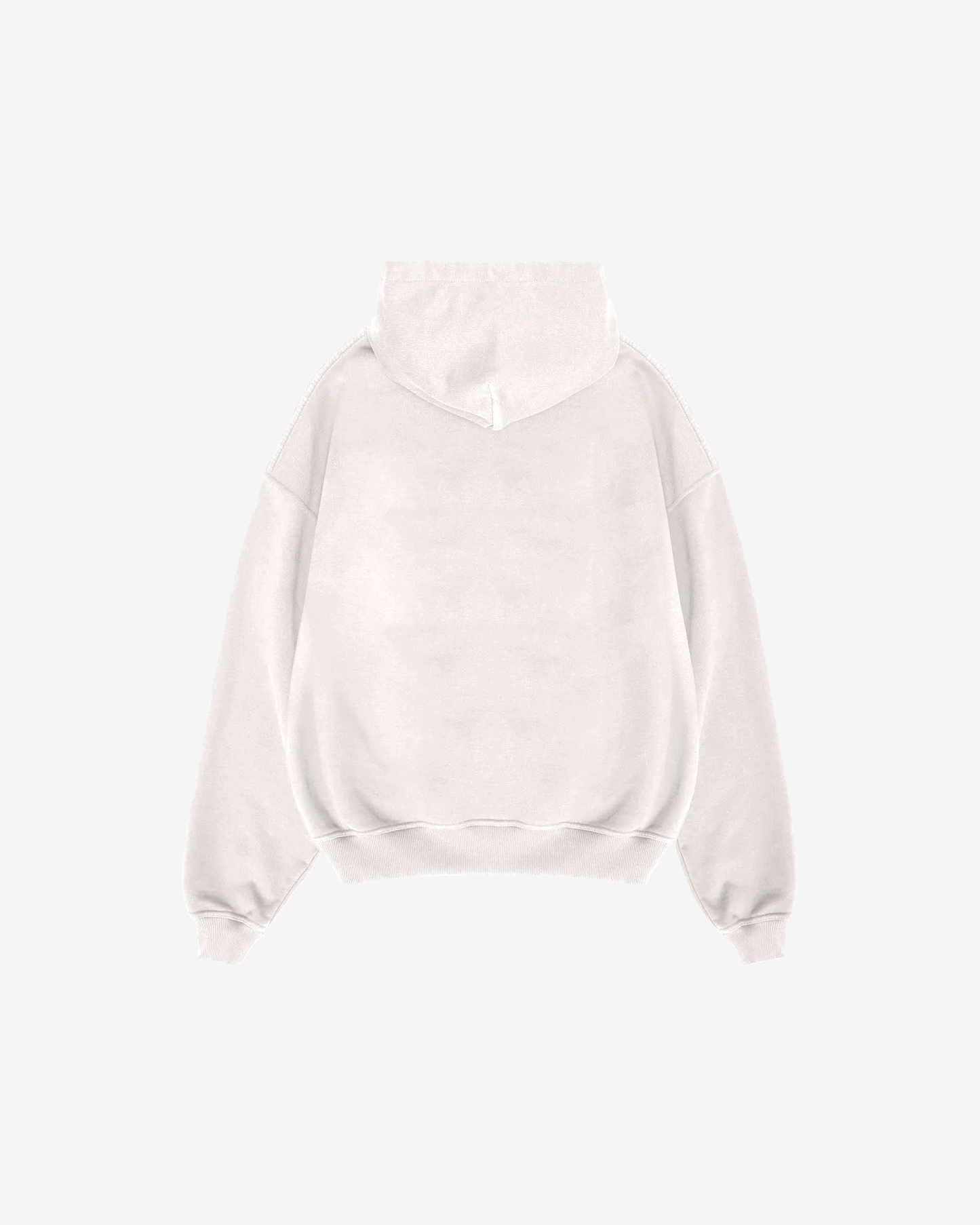 WHITE NOT SO BASIC HOODIE