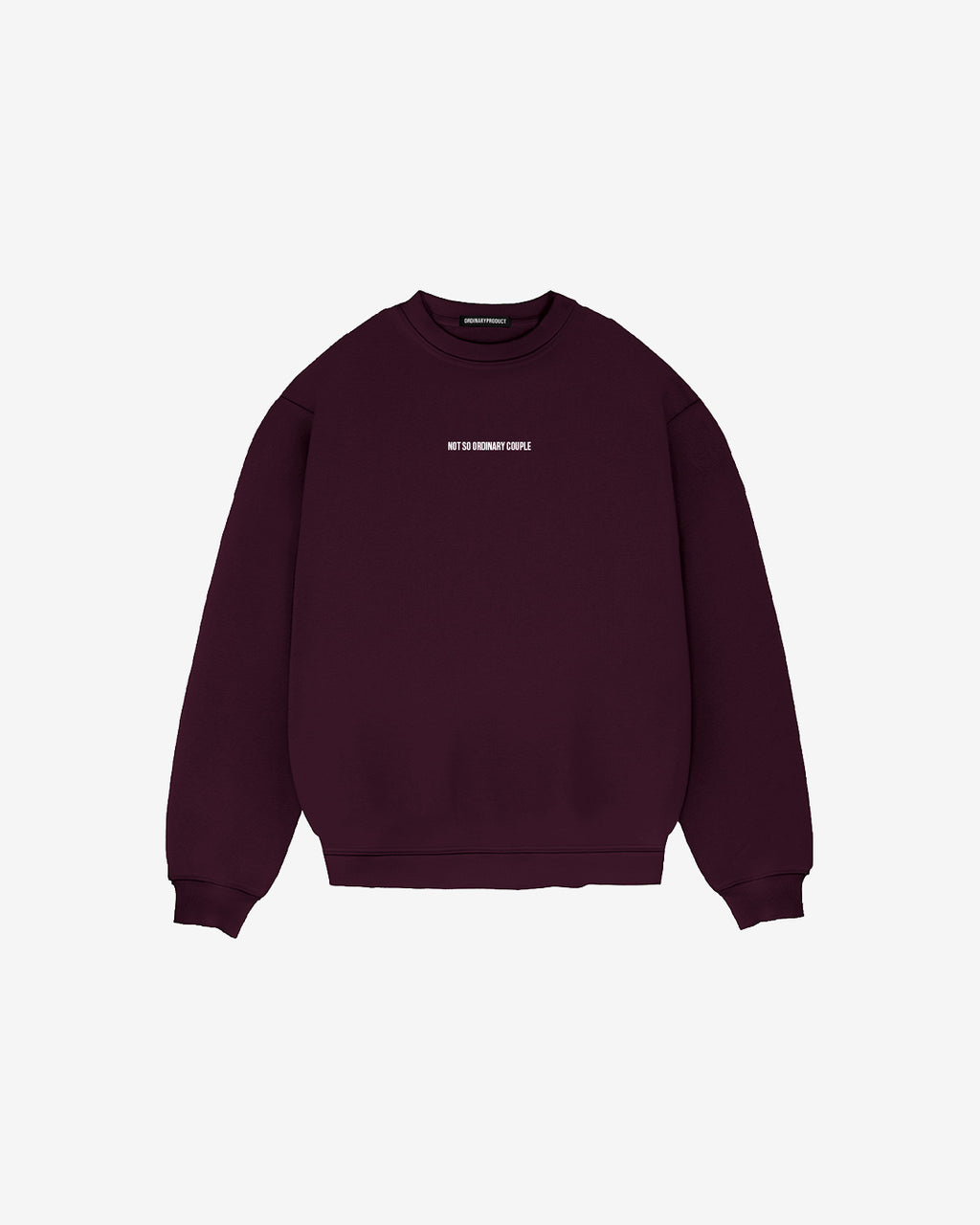 BURGUNDY PERFECT MATCH CREWNECK