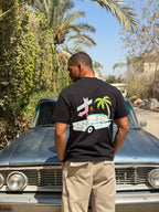 BLACK T-SHIRT RETRO