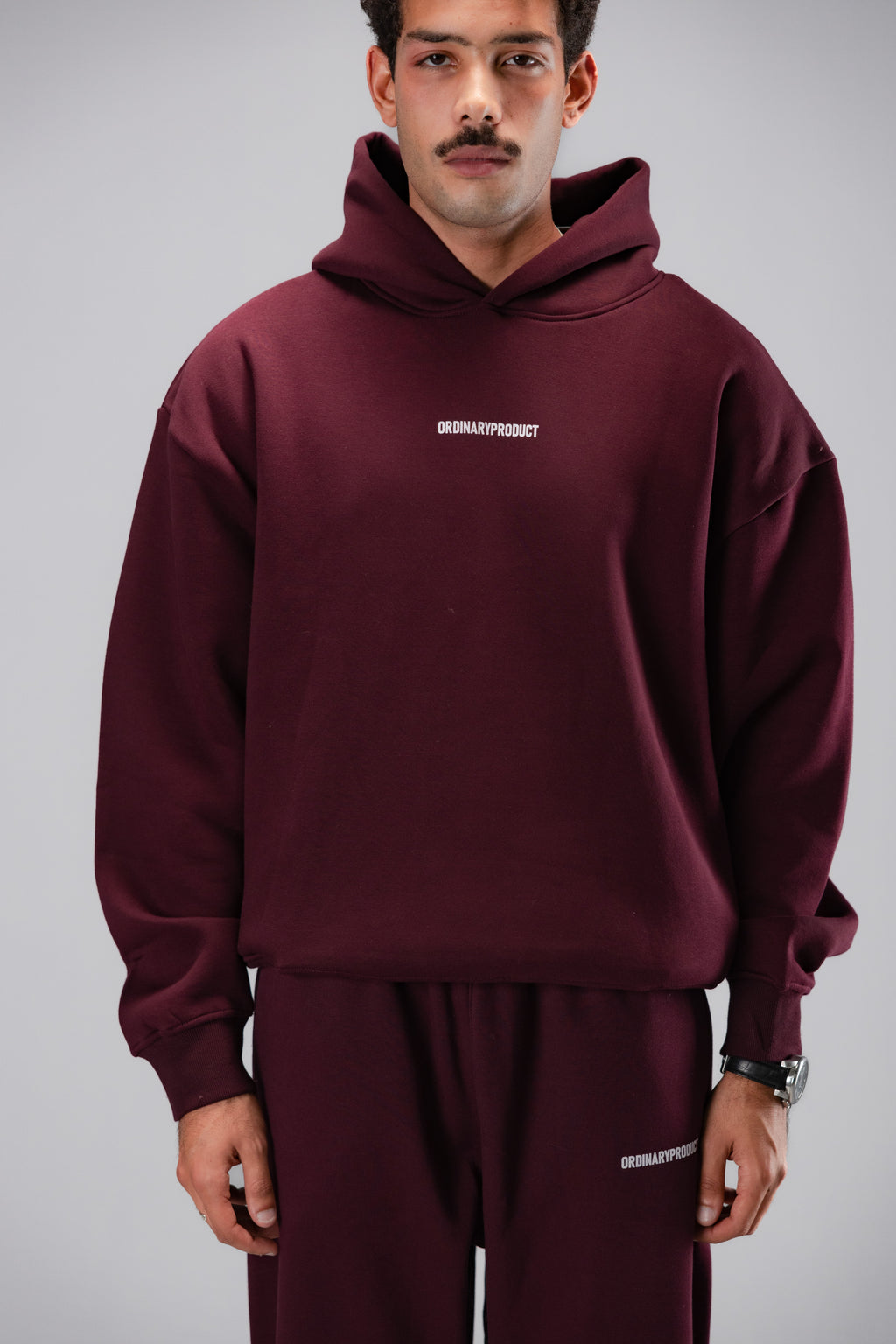 BURGUNDY HOODIE NSO