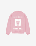 PINK LEMONADE RUNNING ON BOBA CREWNECK