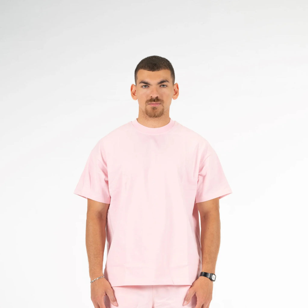 PINK BOX FIT T-SHIRT