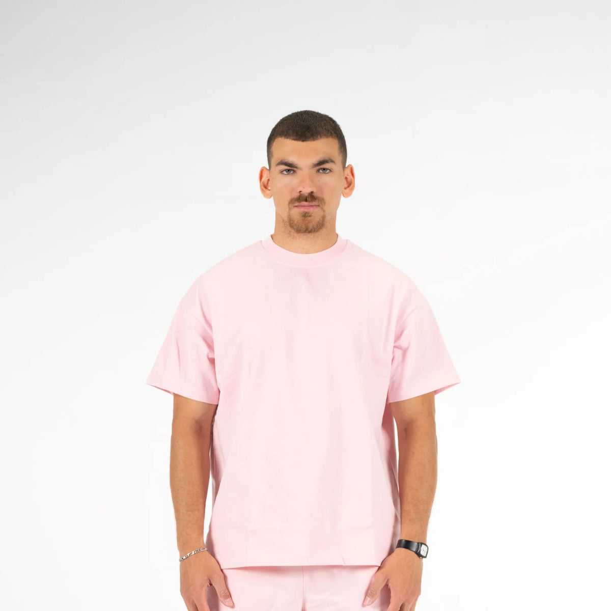 PINK BOX FIT T-SHIRT