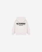 WHITE KIDS HOODIE