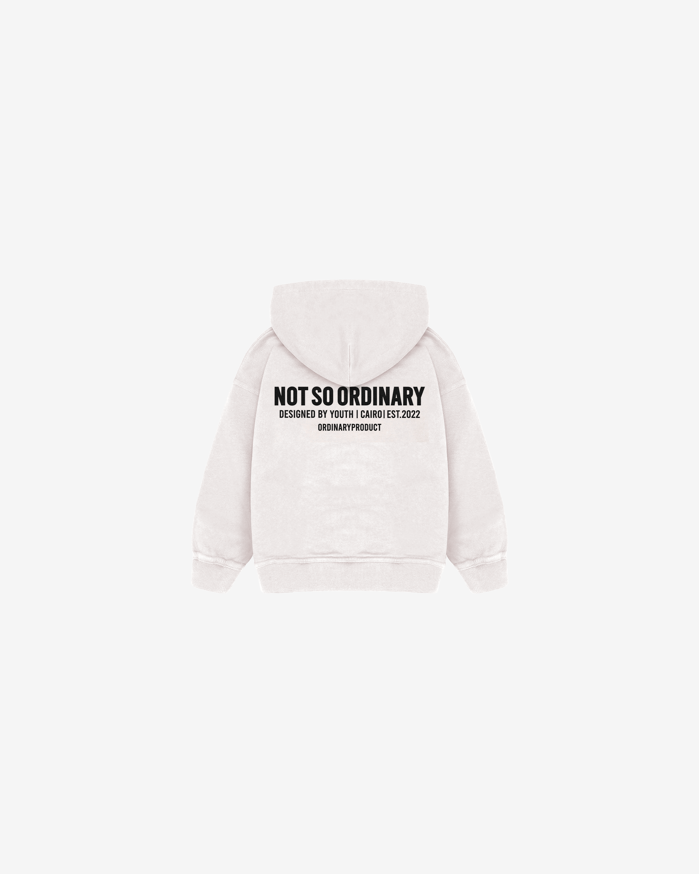 WHITE KIDS HOODIE