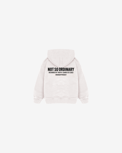 WHITE KIDS HOODIE