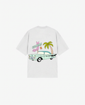 WHITE T-SHIRT RETRO