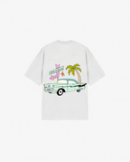 WHITE T-SHIRT RETRO
