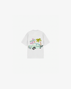 WHITE KIDS T-SHIRT RETRO