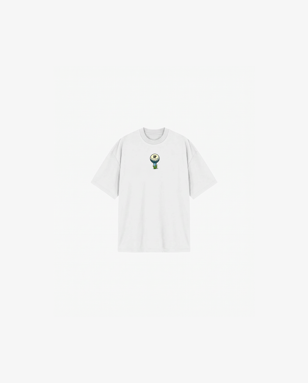 WHITE KIDS T-SHIRT GOLF CLUB